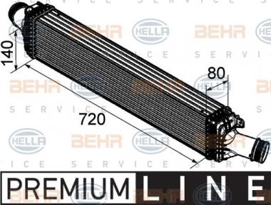 Intercooler, charger 