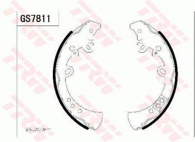 Brake Shoe Set 