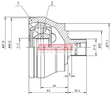 Joint Kit, drive shaft 