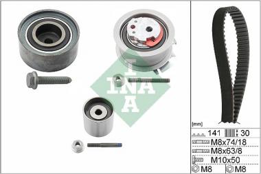 Timing belt kit Audi/Seat/Skoda/VW 2.0 TDI 