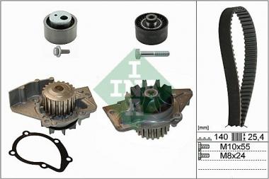 Water Pump & Timing Belt Kit Citroen Berlingo/Jumpy/Xsara/Fiat Scudo/Peugeot 206/306/Expert/Partner 1.9D 96-15 
