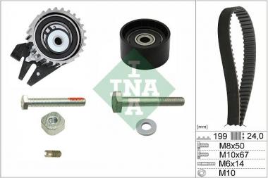 Timing belt kit Alfa Romeo 147/156/159/Giulietta/GT/Fiat 500X/Bravo II/Croma/Doblo/Ducato/Freemont 1.9D/2.0D 03- 