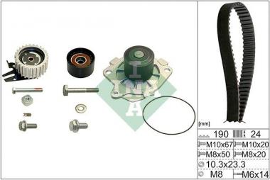 Water Pump & Timing Belt Kit Alfa Romeo 159/Fiat Croma/Grande Punto/Opel Astra H/Signum/Vectra C/Zafira B 1.9D 04- 