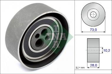 Belt tensioner A-80/100/A6 2.6-2.8 91-98 