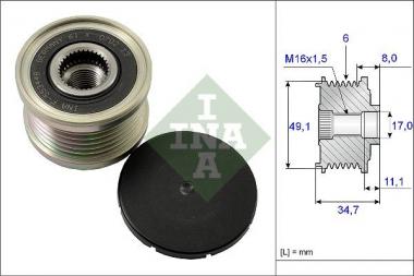 Skriemulys generatoriaus Renault Clio 2.0 06> 