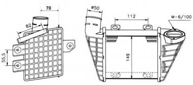 Intercooler, charger 