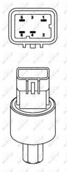 Pressure Switch, air conditioning 