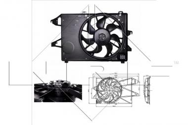 Fan, radiator 