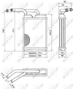 Heat Exchanger, interior heating 