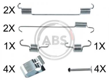 Accessory Kit, brake shoes 