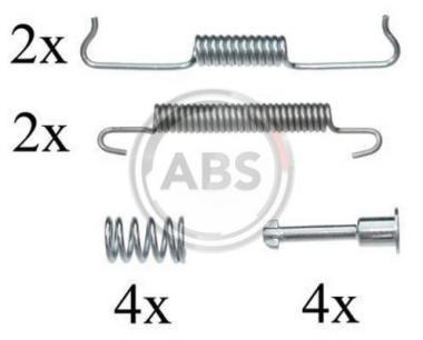 Accessory Kit, parking brake shoes 