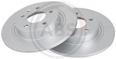 Stabdžių diskas Opel Ampera/Astra J/Zafira C 1.3D-2.0D 09- galin. DAŽYTAS 