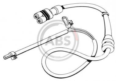 Warning Contact, brake pad wear