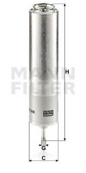 Fuel filter BMW 3 E90 2.0D/3.0D 04-13 