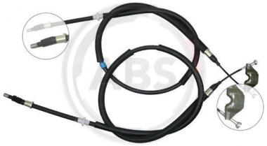 Brake cable Opel Astra H 98> drum brake 