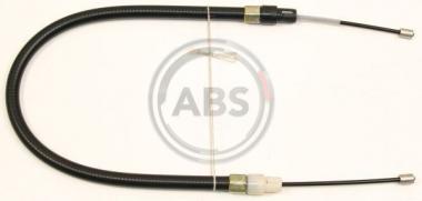Brake cable Mercedes A-class 97-04 right 735 mm 
