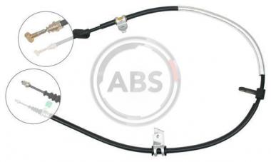 Brake cable Alfa 166 98> left, disc brake 