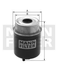 Filtras kuro Agco/Case Steyr/JCB/Massey Ferguson/New Holland/Valtra