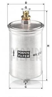 Fuel filter MB 124/201/202 2.2/2.5/3.0 85- 