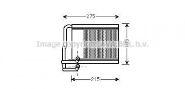 Радиатор отопления Hyundai i30 1.4-2.0D 07-12 