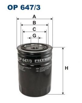 Filter, operating hydraulics 