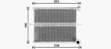 Радиатор отопления Citroen C4 II/III/DS4 1.2-2.0D 09- 