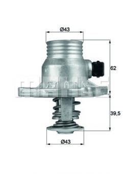 Thermostat, coolant 