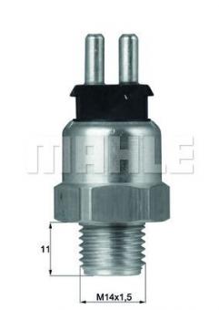 Temperatūros jungiklis, radiatoriaus ventiliatorius 