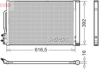 Condenser, air conditioning 