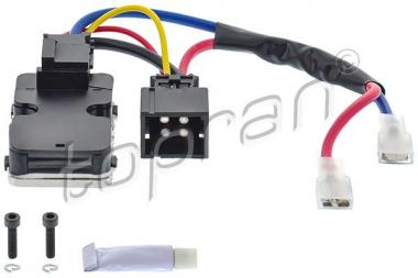 Regulator, passenger compartment fan 