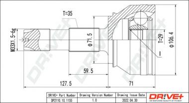 Joint Kit, drive shaft 