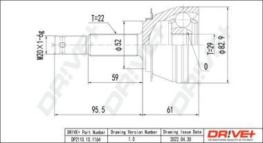 Joint Kit, drive shaft 