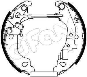 Brake Shoe Set 