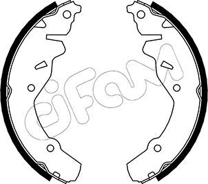 Brake Shoe Set 