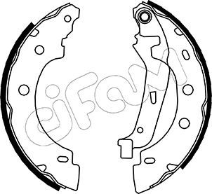 Brake Shoe Set 